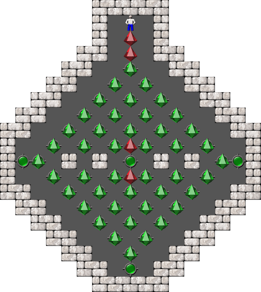 Sokoban Thinking Rabbit Arranged level 355